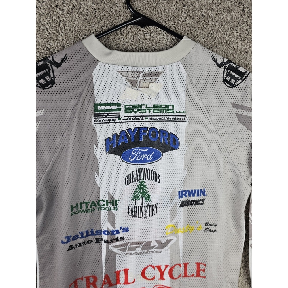 Fly Racing Kinetic 805 Motorcross Jersey Long Sleeve Shirt Size Youth Large‎ - Picture 11 of 14